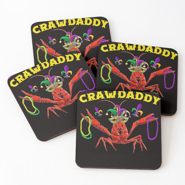 Item preview, Whos Your Crawdaddy Crawfish Jester Beads Funny Mardi Gras designed and sold by BrandyBare.