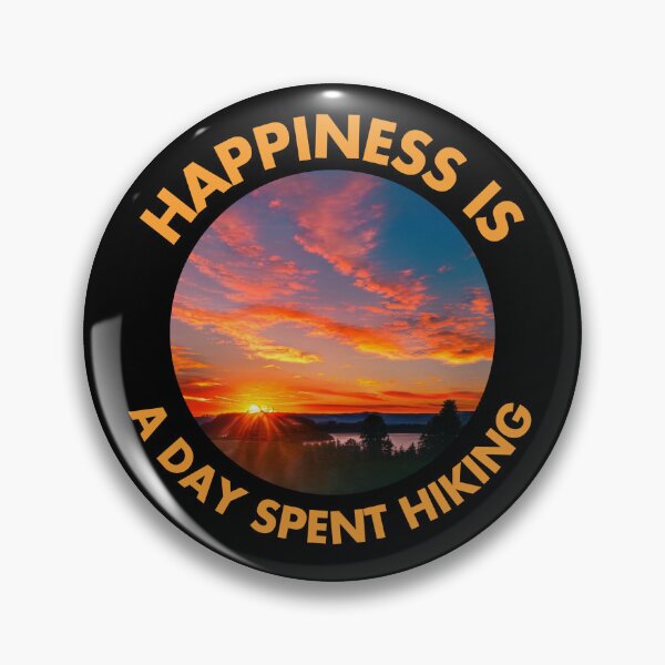 Item preview, Happiness Is A Day Spent Hiking designed and sold by patricklevar.