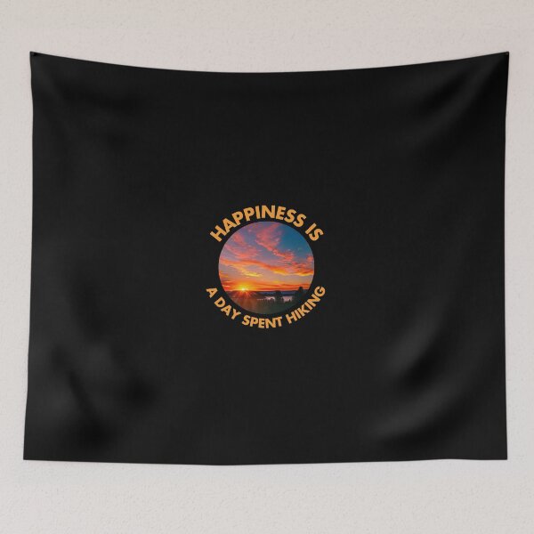 Item preview, Happiness Is A Day Spent Hiking designed and sold by patricklevar.