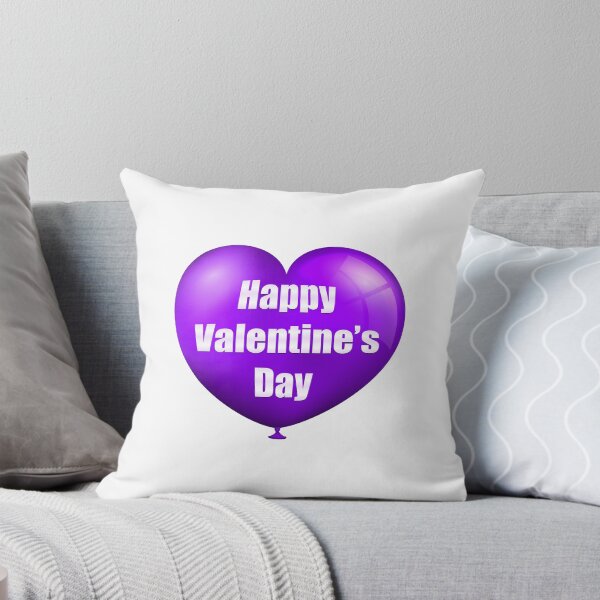Item preview, Happy Valentine’s Day! Purple Balloon Heart designed and sold by PawsitiveMum.