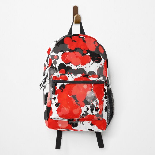 Item preview, Red Black Paint Splatter designed and sold by SparkyMae.