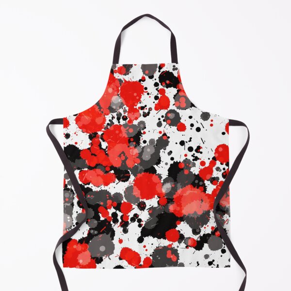 Item preview, Red Black Paint Splatter designed and sold by SparkyMae.