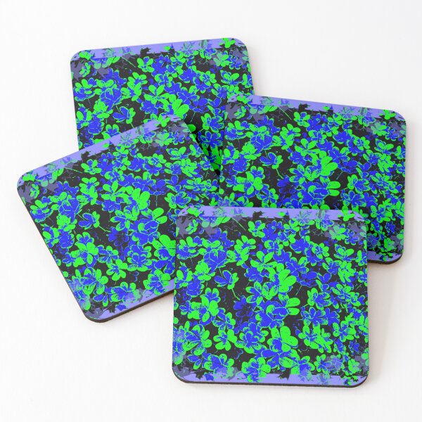 Item preview, Blue-Green-Purple Shamrock with an Abstract twist by Iritof designed and sold by iritof.