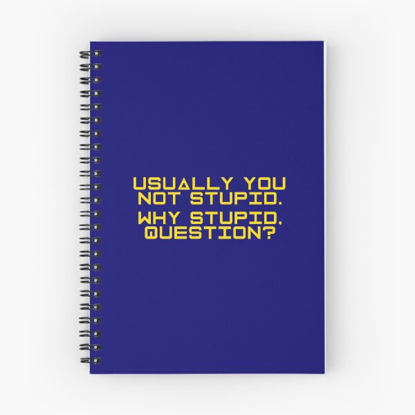 Item preview, Project Hail Mary - Why Stupid, Question? (Yellow) |  designed and sold by PixelsandPulp.