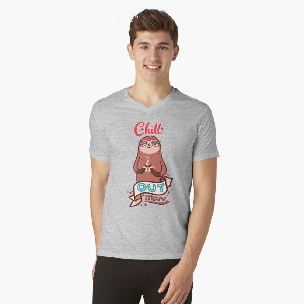 Item preview, V-Neck T-Shirt designed and sold by 7115.