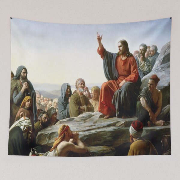 Item preview, Carl Heinrich Bloch's The Sermon on the Mount designed and sold by mosfunky.