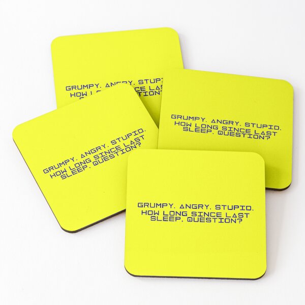 Item preview, Project Hail Mary - How Long Since Last Sleep, Question? (Blue) |  designed and sold by PixelsandPulp.