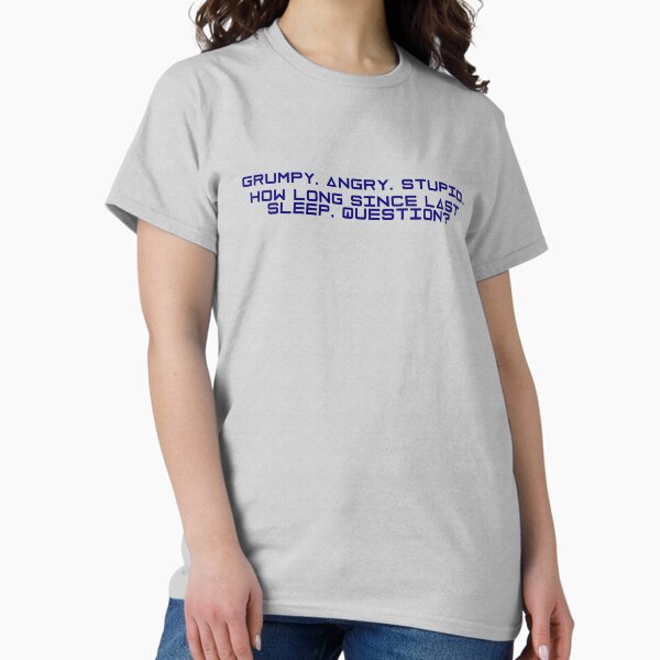 Item preview, Project Hail Mary - How Long Since Last Sleep, Question? (Blue) |  designed and sold by PixelsandPulp.