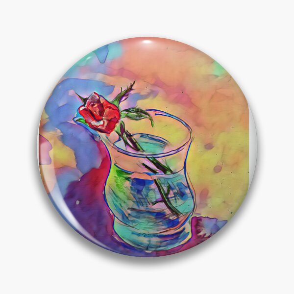 Item preview, A rose in a glass so prec designed and sold by Jacinta hunt.