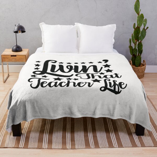 Item preview, Livin That Teacher Life designed and sold by AuroraApparel.