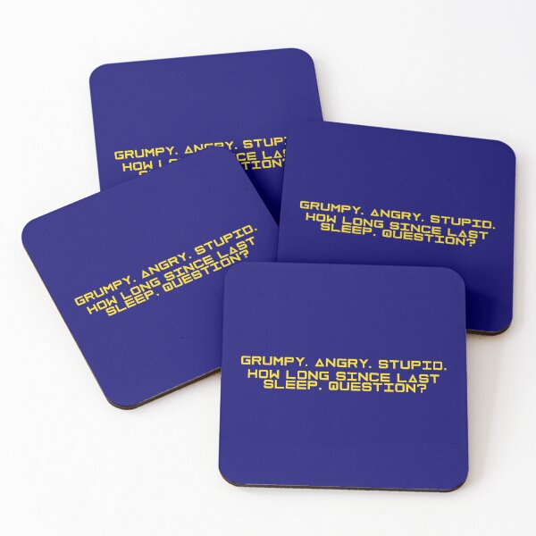 Item preview, Project Hail Mary - How Long Since Last Sleep, Question? (Yellow) |  designed and sold by PixelsandPulp.