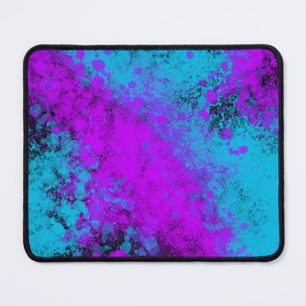 Item preview, Blue Purple Splatter Spray Paint on Black designed and sold by that5280lady.