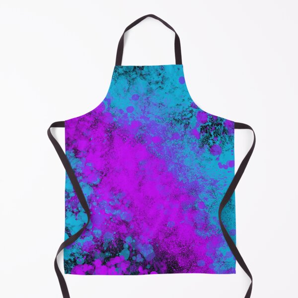 Item preview, Blue Purple Splatter Spray Paint on Black designed and sold by that5280lady.