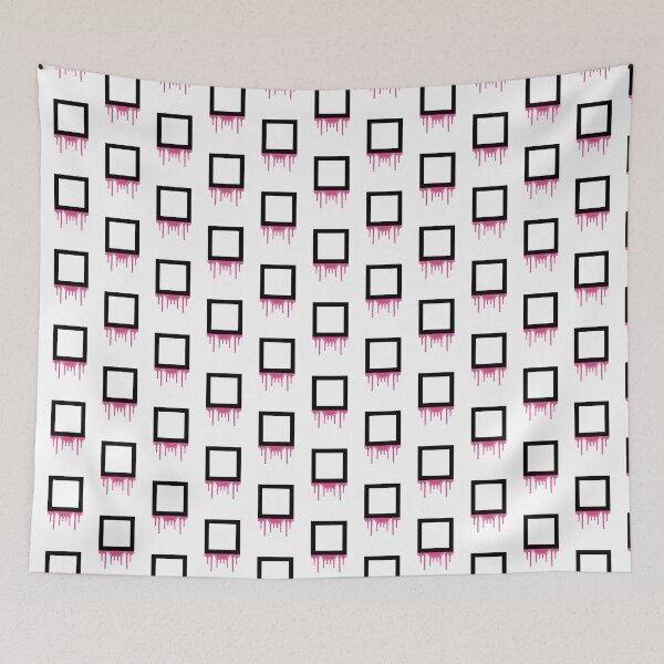 Item preview, Bleeding Pink: Black Square designed and sold by Ponvon.