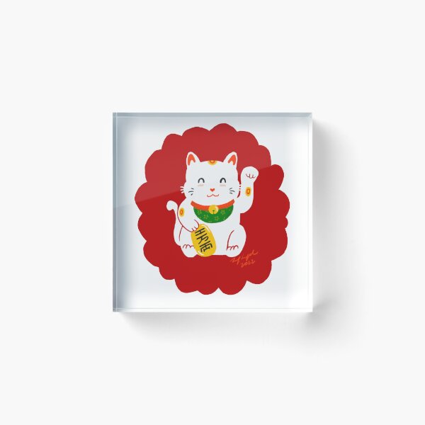 Item preview, Lucky cat designed and sold by pencilpepper.