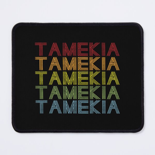 Item preview, Tamekia Name T Shirt - Tamekia Vintage Retro Tamekia Name Gift Item Tee designed and sold by chezeva.