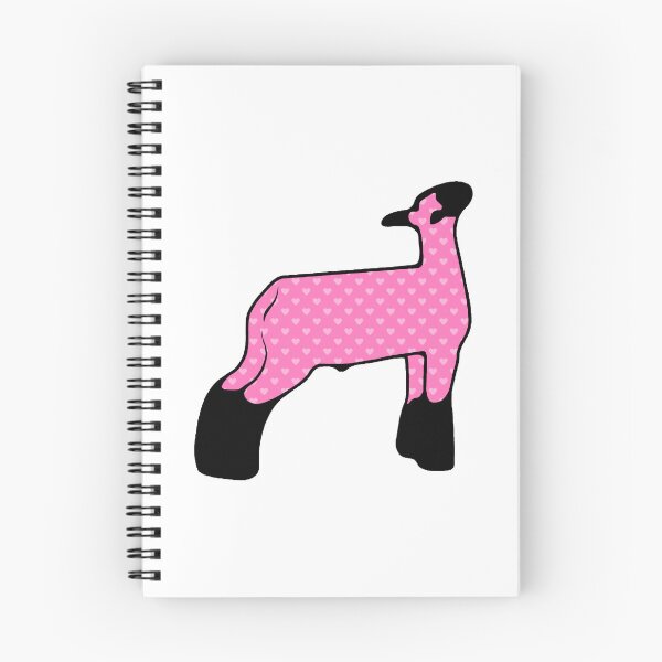 Item preview, Pink Hearts Market Wether Lamb Silhouette 1 - NOT FOR RESALE WITHOUT PERMISSION designed and sold by l-oh.