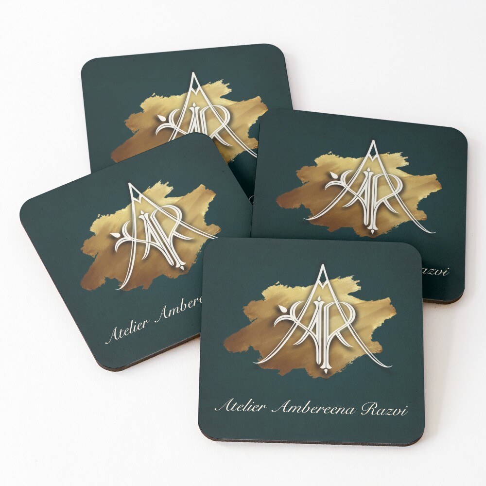 Item preview, Coasters (Set of 4) designed and sold by Ambereena-Razvi.