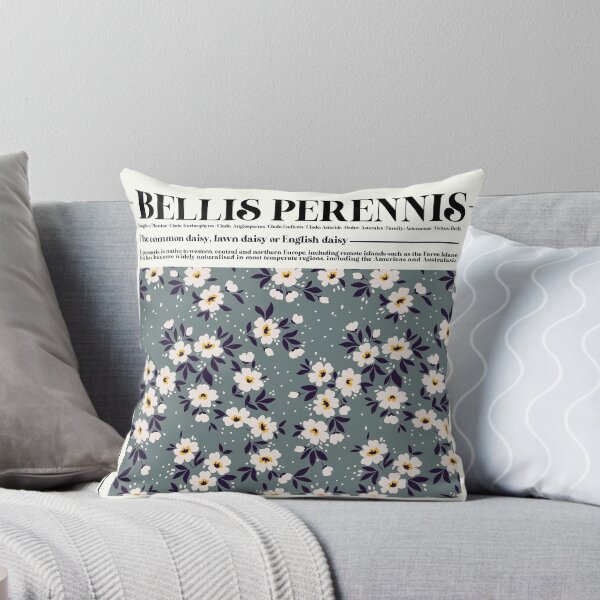 Item preview, Daisy Flower Scientific Info Art Print designed and sold by SmallOrbit.