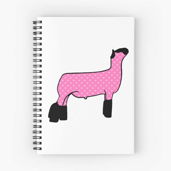 Item preview, Pink Hearts Market Wether Lamb Silhouette 2 - NOT FOR RESALE WITHOUT PERMISSION designed and sold by l-oh.