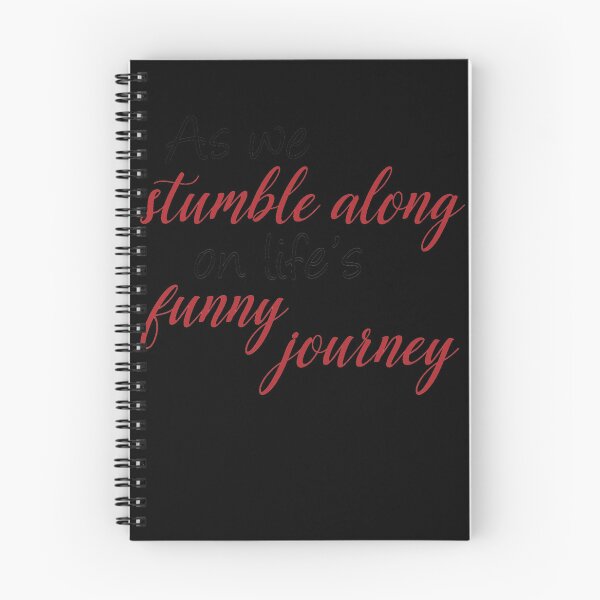 Item preview, As We Stumble Along Sticker designed and sold by allysonhat.