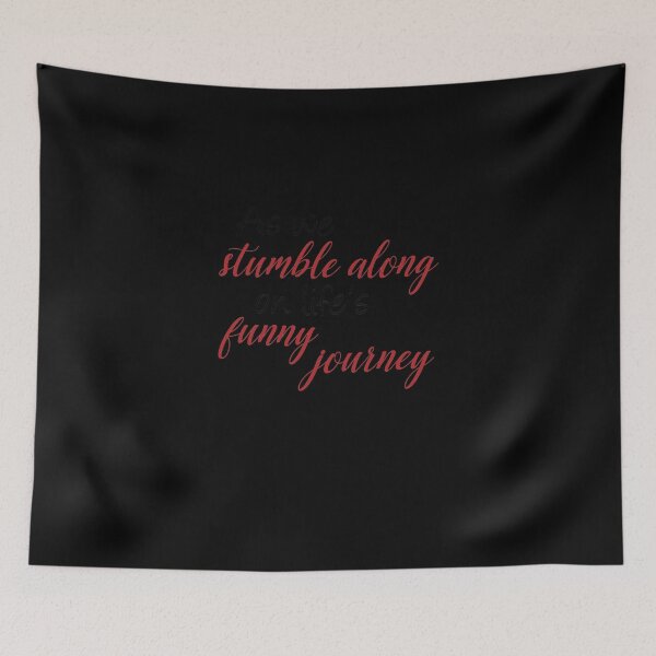 Item preview, As We Stumble Along Sticker designed and sold by allysonhat.
