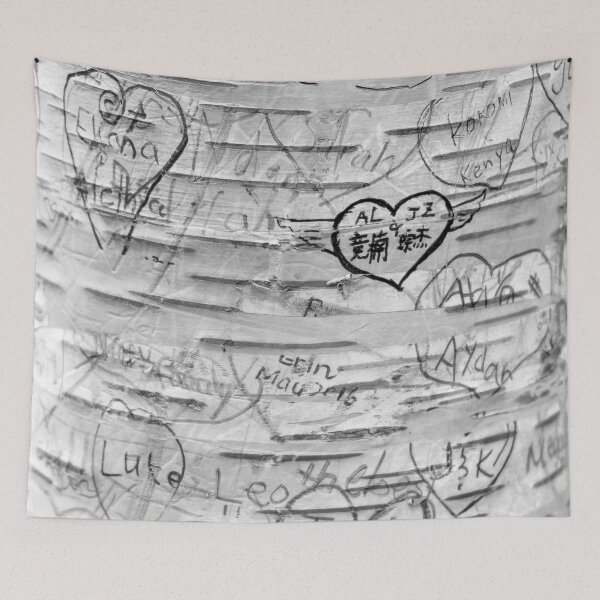 Item preview, Love Memories in Lover's Lane, Green Gables, black white designed and sold by YLArt.