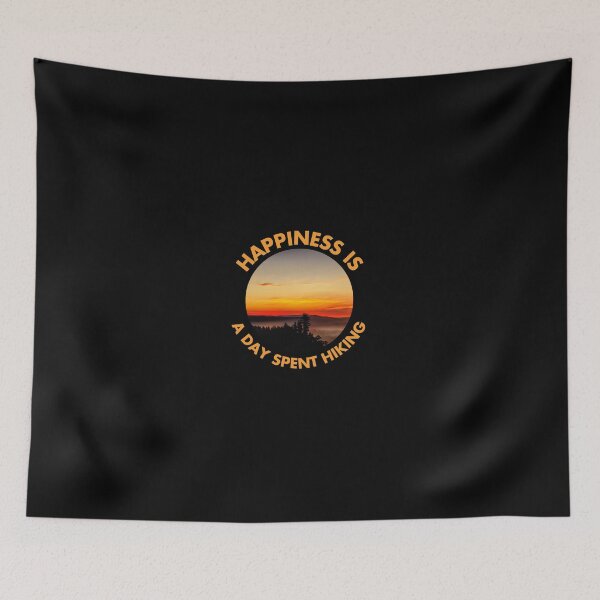 Item preview, Happiness Is A Day Spent Hiking designed and sold by patricklevar.