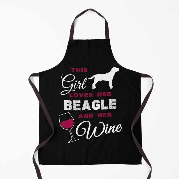 Artikelvorschau, Beagle Dog and Wine lover, owner or parent Christmas Birthday Gifts entworfen und verkauft von LoveEveryWear.