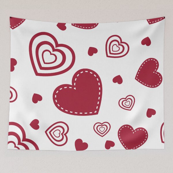 Item preview, Red LoveHearts designed and sold by KBMeyer.