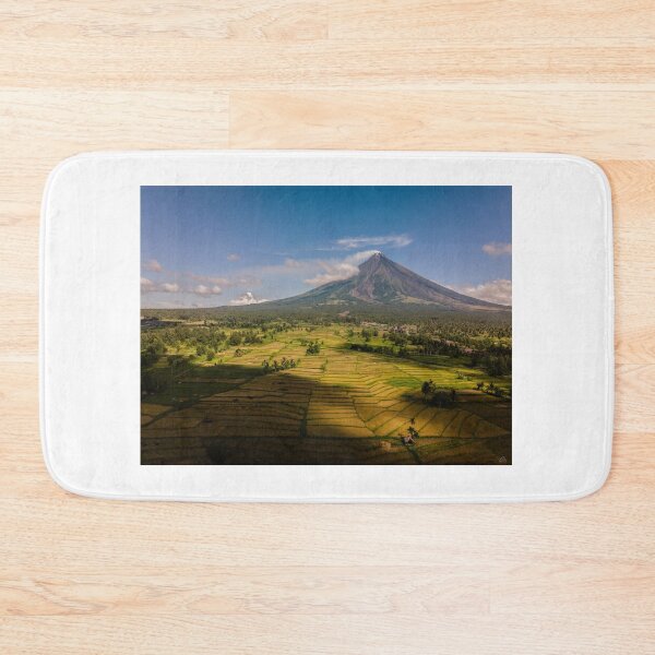 Item preview,  Rice Field with Mayon Volcano designed and sold by Pabalonshop.