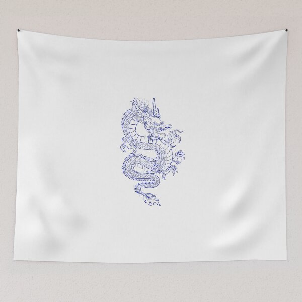 Item preview, Blue Asian Dragon designed and sold by VITYY.