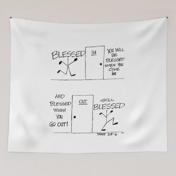 Item preview, BLESSED COMING IN designed and sold by godswordinc.