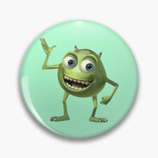 Item preview, Mike Wazowski Pin designed and sold by Sticker-N-Stuff.