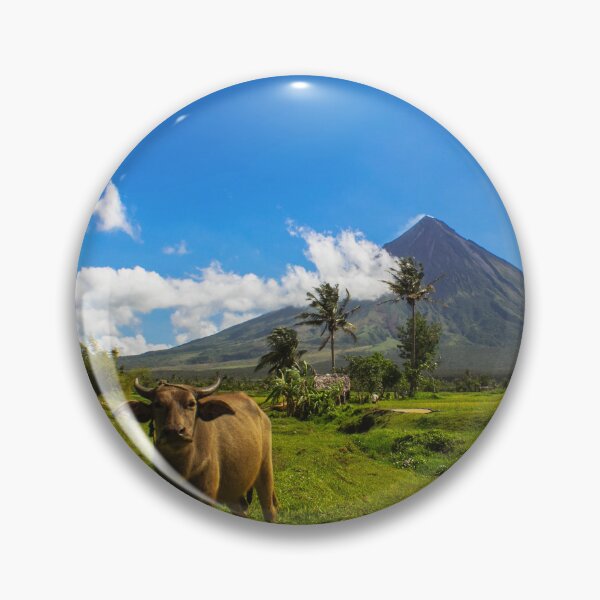 Item preview, Rice Field with Mayon Volcano designed and sold by Pabalonshop.