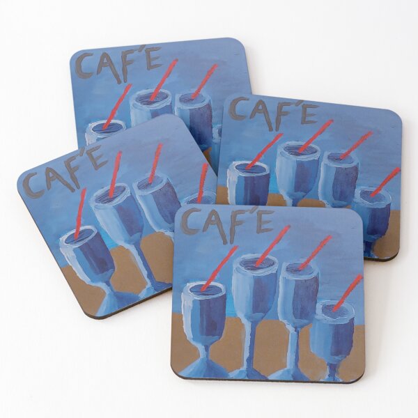 Item preview, Blue Drinking Glasses designed and sold by QueenVictoria8.