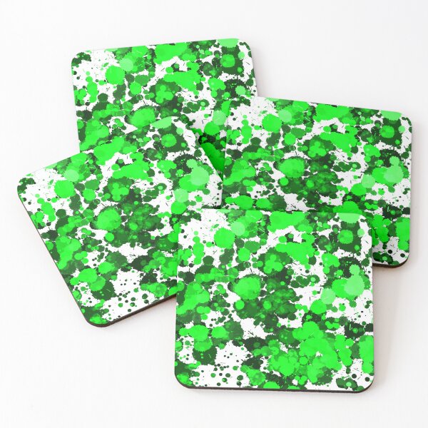 Item preview, Green Paint Splatter designed and sold by SparkyMae.