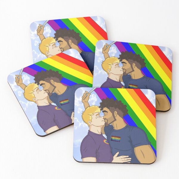 Item preview, Big Tiny Life Biggs & Tiny Pride Flag designed and sold by BigTinyLife.