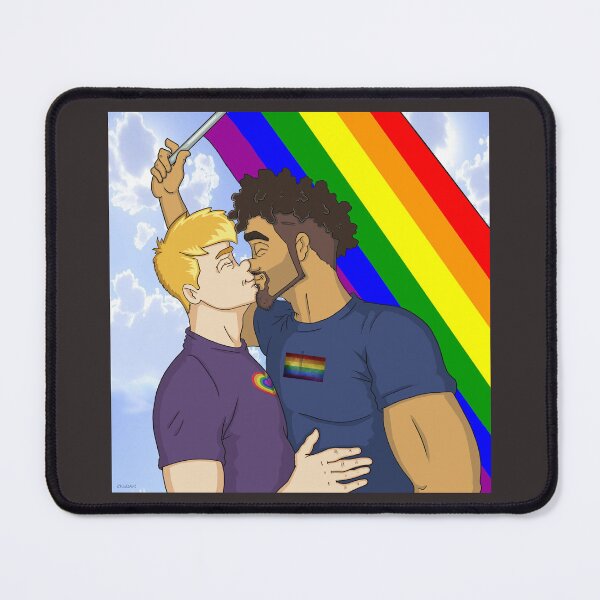 Item preview, Big Tiny Life Biggs & Tiny Pride Flag designed and sold by BigTinyLife.
