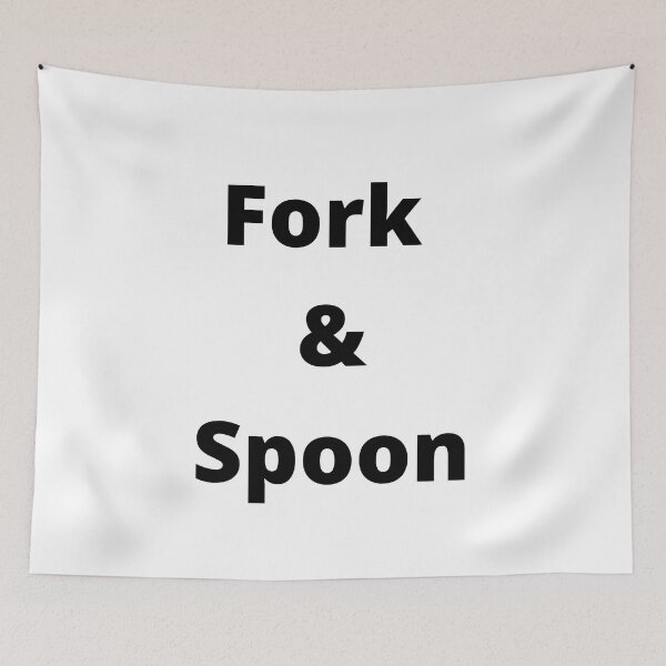 Item preview, Fork and Spoon designed and sold by Mywaymylife.