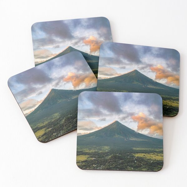 Item preview, Rice Field with Mayon Volcano Panorama View designed and sold by Pabalonshop.