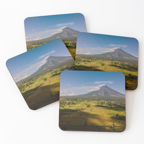 Item preview,  Rice Field with Mayon Volcano designed and sold by Pabalonshop.