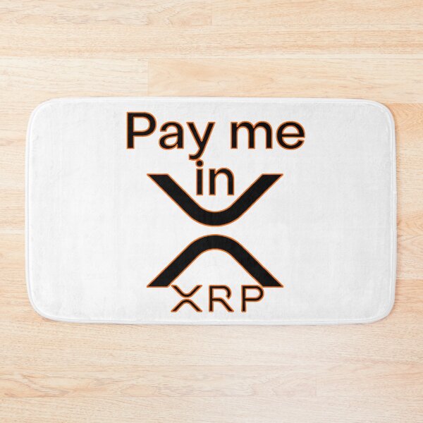 Item preview, Pay me in XRP Black Orange designed and sold by Olivier Grau.