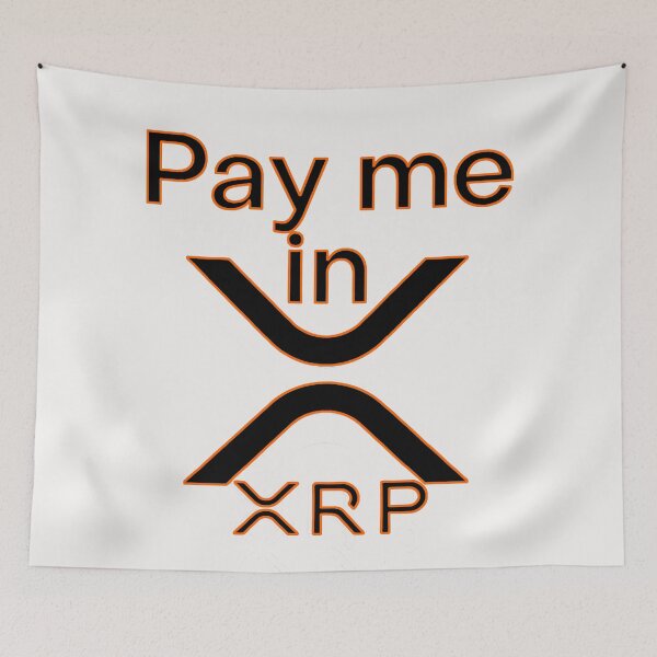 Item preview, Pay me in XRP Black Orange designed and sold by Olivier Grau.