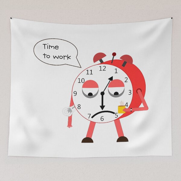 Item preview, Time to work. designed and sold by BlueBerry45.