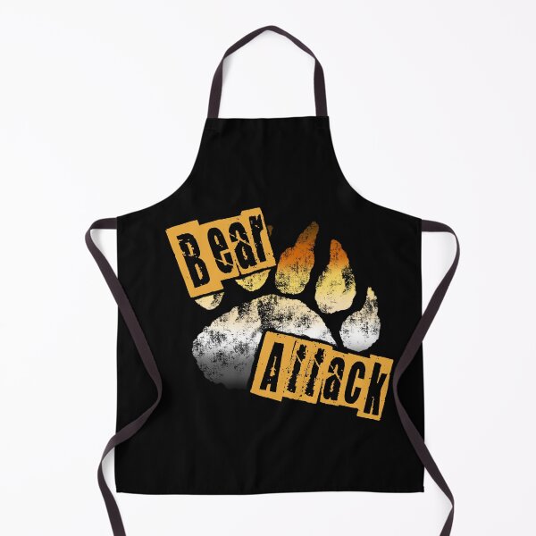 Item preview, Bear Attack Gay Bear Pride Flag and Paw designed and sold by ksrogersdesigns.