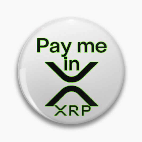 Item preview, Pay me in XRP Black Green designed and sold by Olivier Grau.