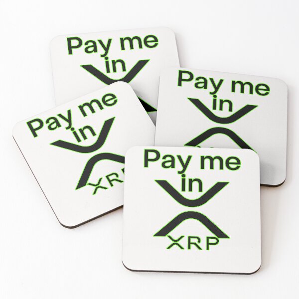 Item preview, Pay me in XRP Black Green designed and sold by Olivier Grau.