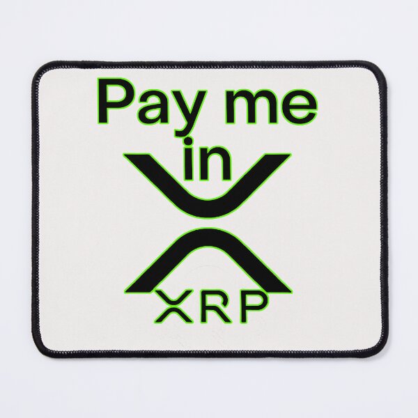 Item preview, Pay me in XRP Black Green designed and sold by Olivier Grau.