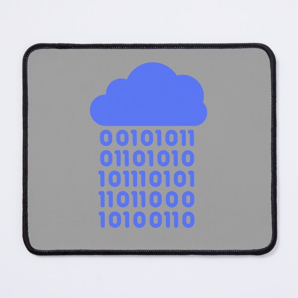 Item preview, Raining Binary Cloud designed and sold by brinikki.